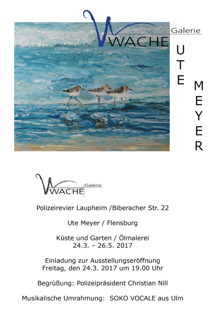 Ute Meyer Malerei • Oil Paintings, watercolor • Öl Gemälde, Aquarelle 7